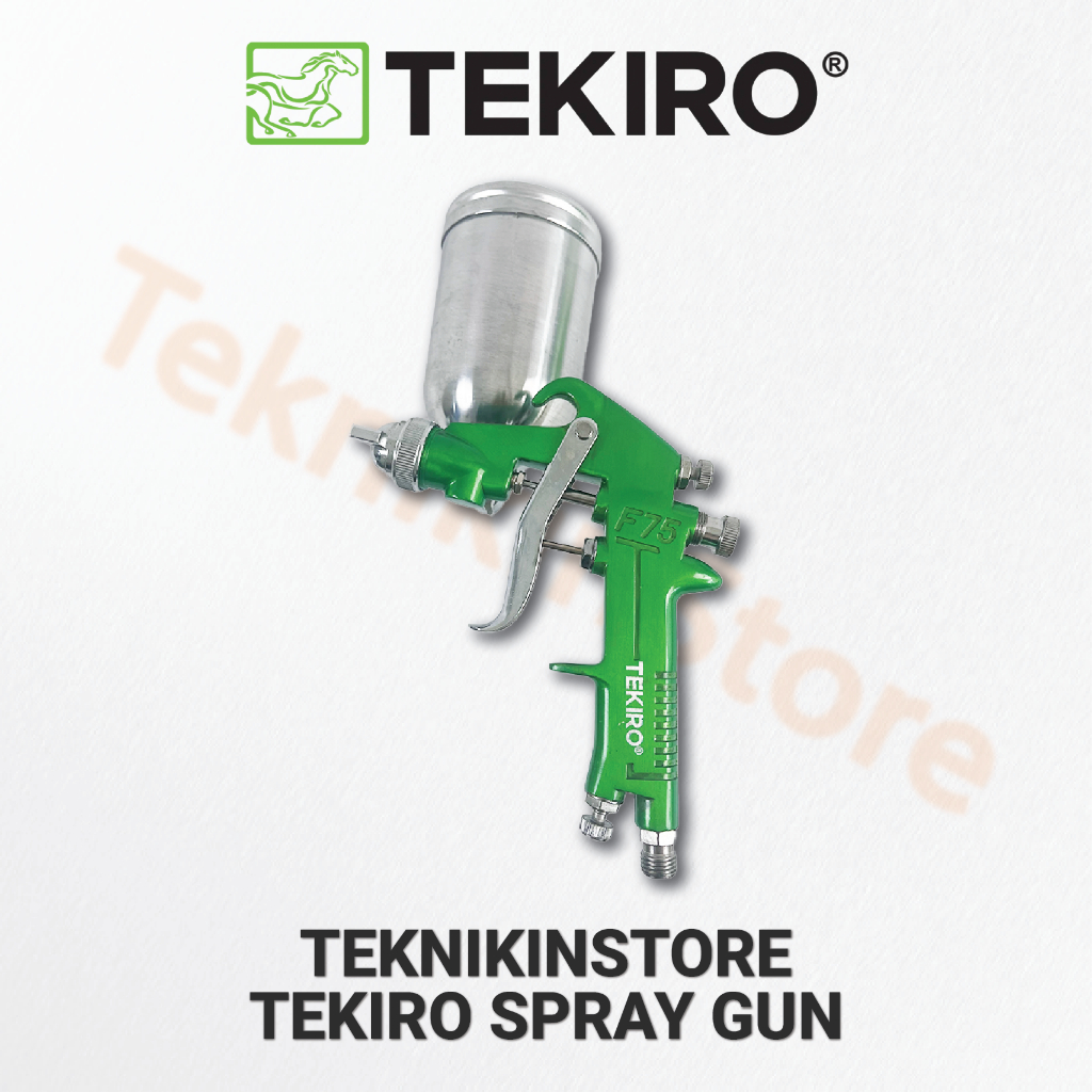SPRAY GUN TEKIRO F 75 G / SPRAY GUN TEKIRO TABUNG ATAS / SPED CAT TEKIRO