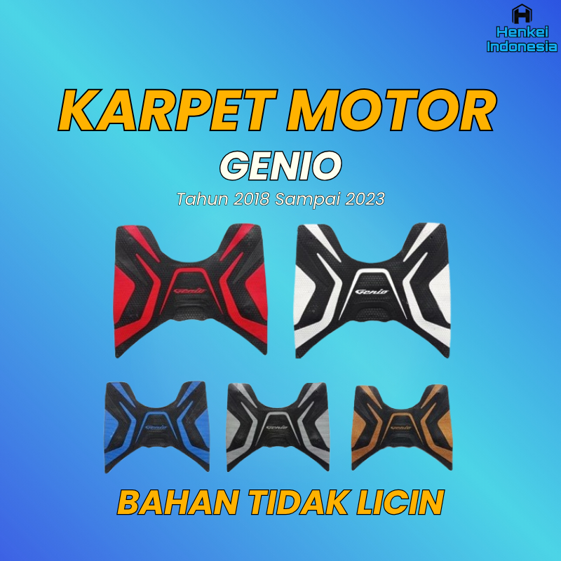MONSTER - Keset Alas Kaki Motor Genio 2019 - 2023 - Karpet Motor Genio