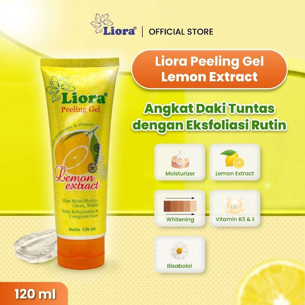 Liora Peeling Gel Lemon Ekstract 120 ml