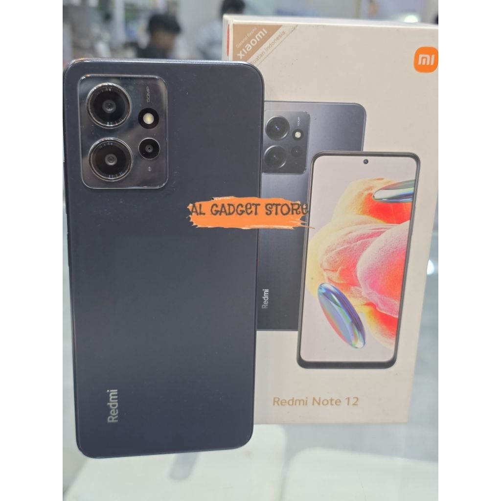 XIAOMI NOTE 12 RAM 6/128GB SECOND MULUS TERAWAT