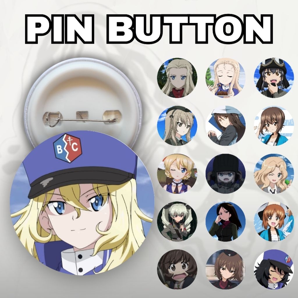Pin Girls Und Panzer Anime