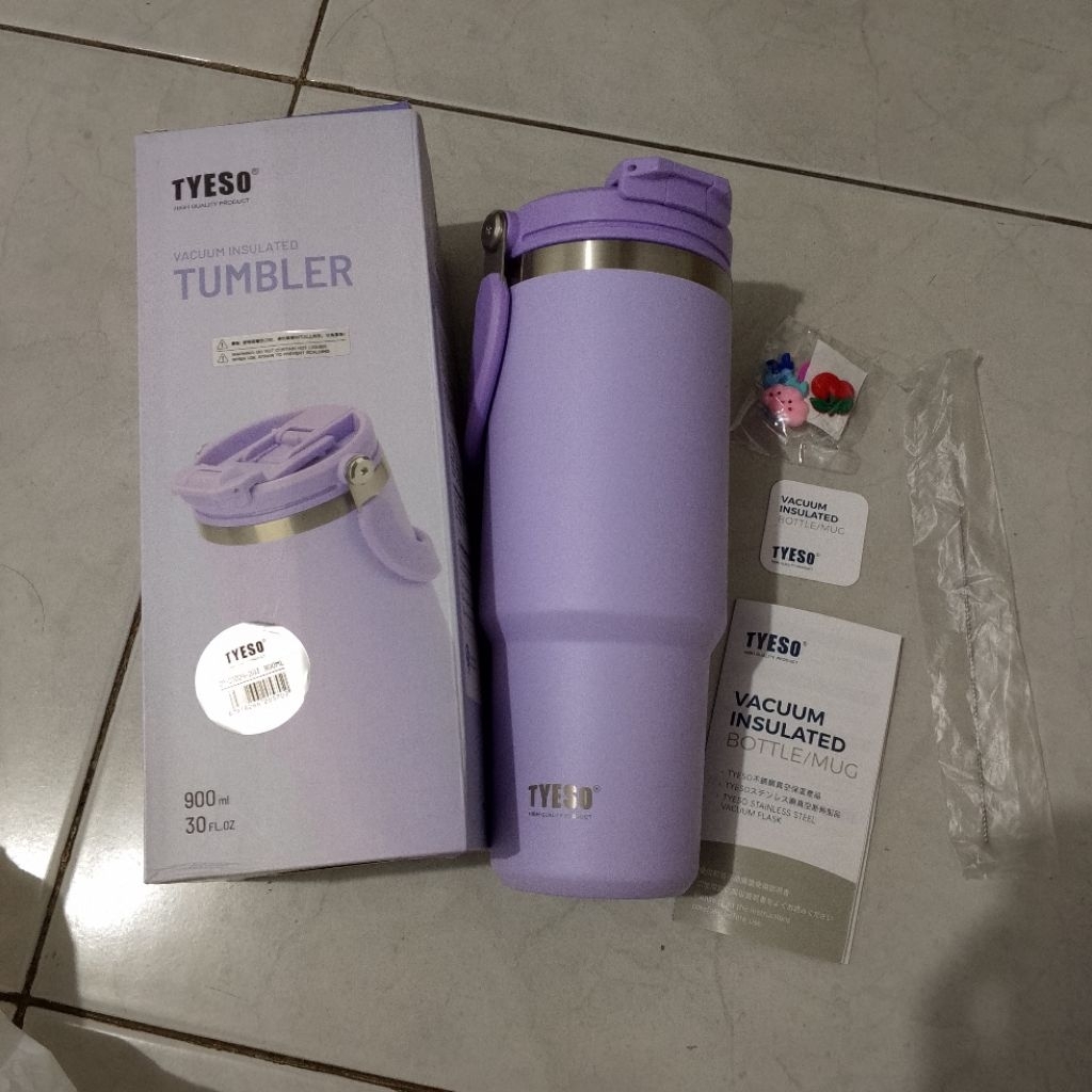 preloved TYESO tumbler 900ml original