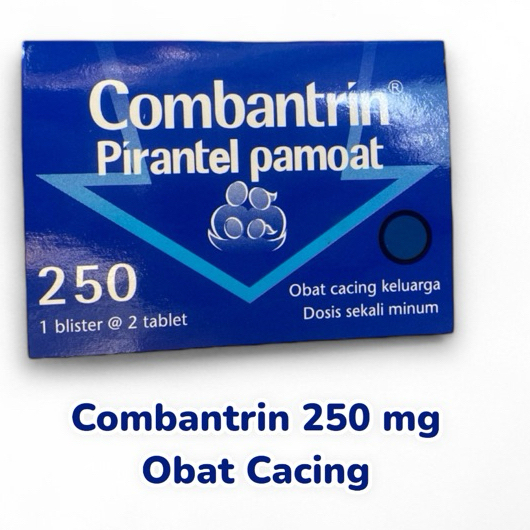 COMBANTRIN TABLET 250 & COMBANTRIN SYRUP / UNTUK OBAT CACING ANAK DAN DEWASA