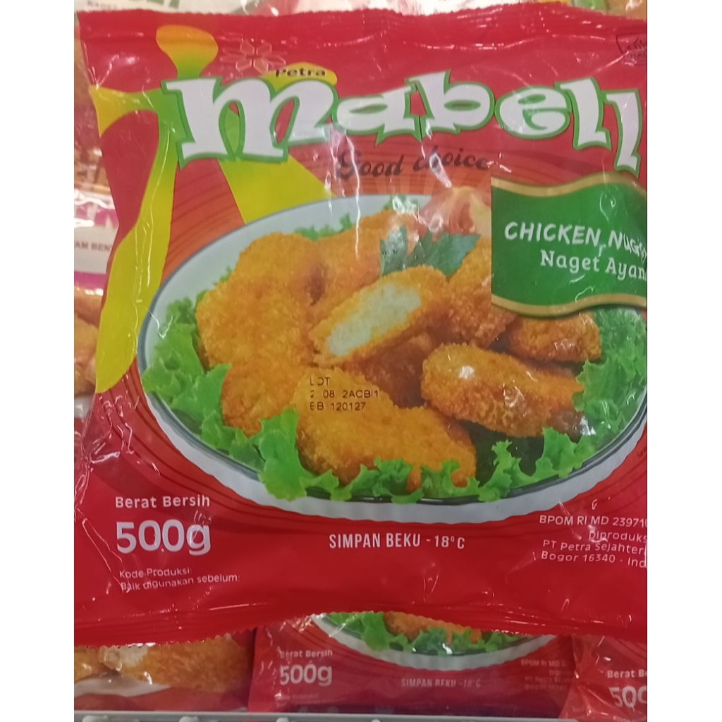 Mabell Nugget Ayam 500 gr