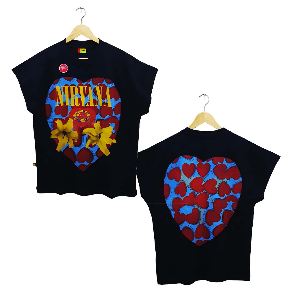 T-SHIRT BAND / NIRVANA / UNFINISHED / OVERSIZE