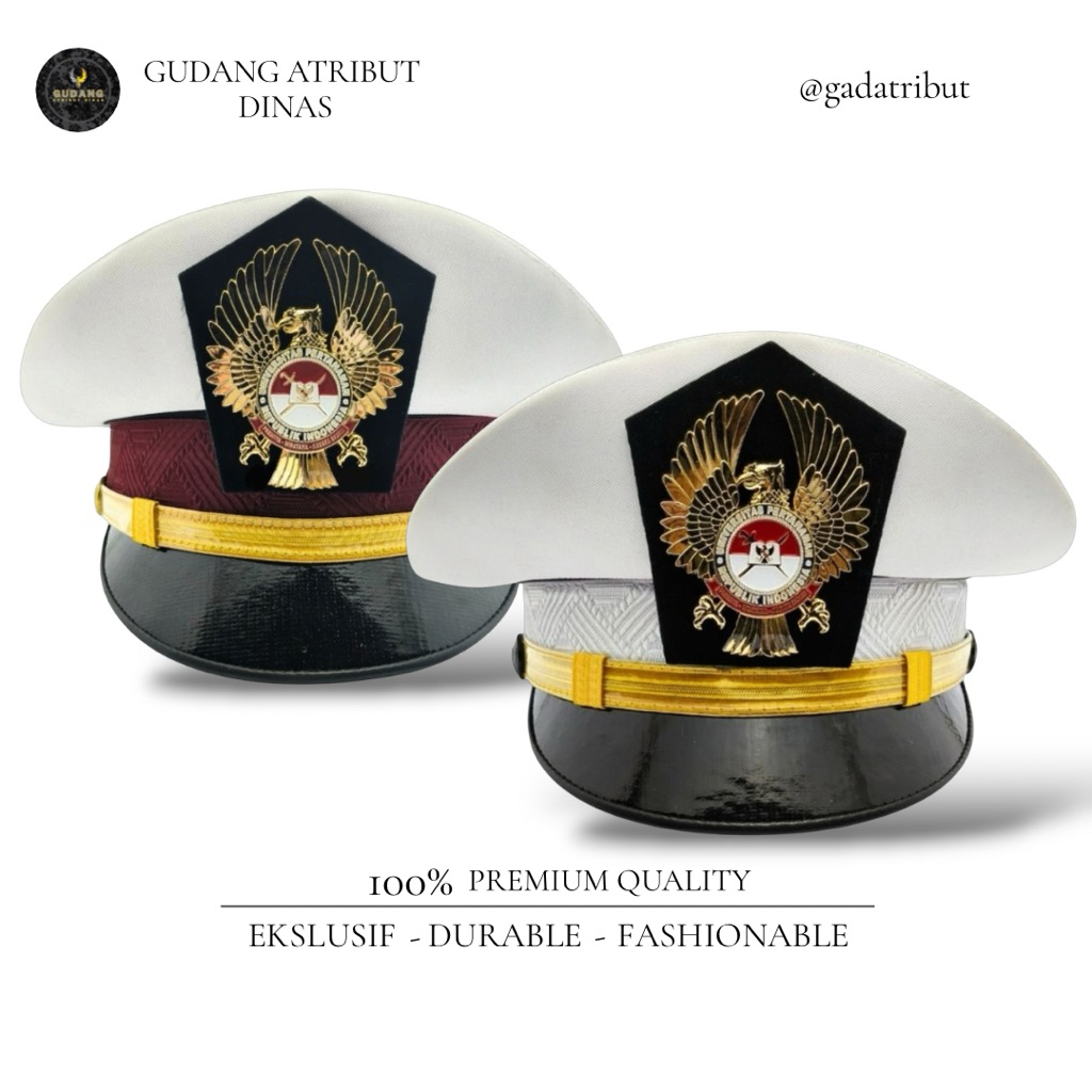 100% LUXURY Pet PDU UNHAN RI / Pet PDU UNHAN RI + Emblem Luxury / Atribut PDU UNHAN RI / Atribut Din