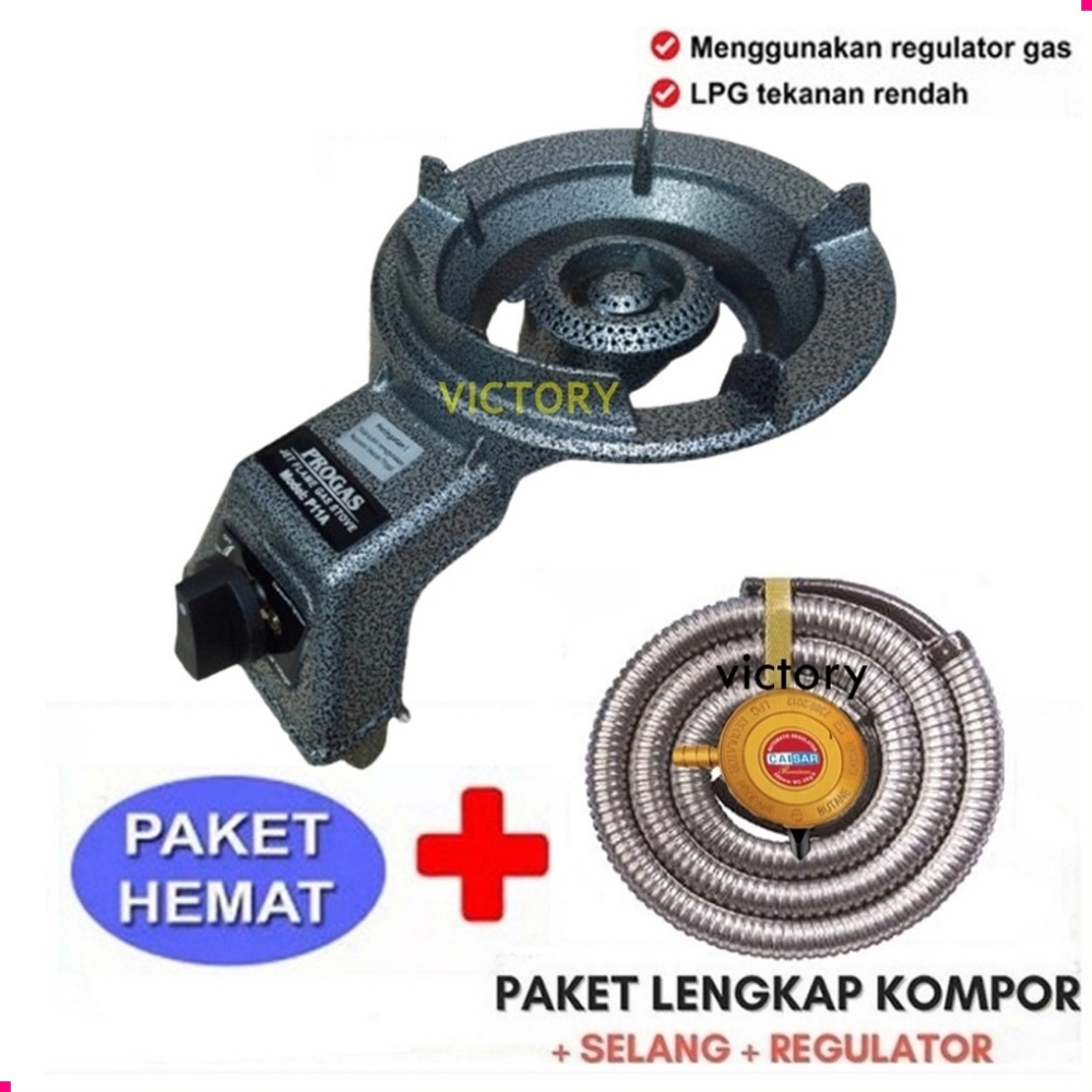 KOMPOR COR 1 TUNGKU API BESAR PROGAS P11A API SERIBU/KOMPOR GAS API SERIBU