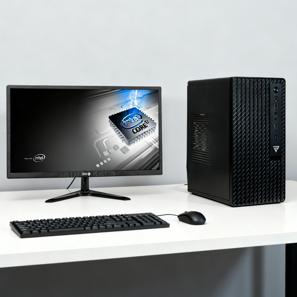 1 SET PC CORE I7 3770 - RAM 16GB - MONITOR 24 INC