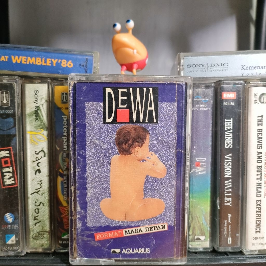 Kaset Pita Dewa Dewa19 Dewa 19 Format Masa Depan Mahameru Selamat Ulang Tahun