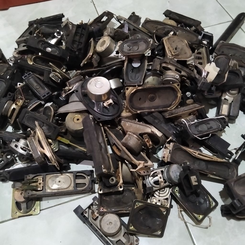 Borongan Speaker TV LCD Bekas Campur Sparepart Speaker TV Murah