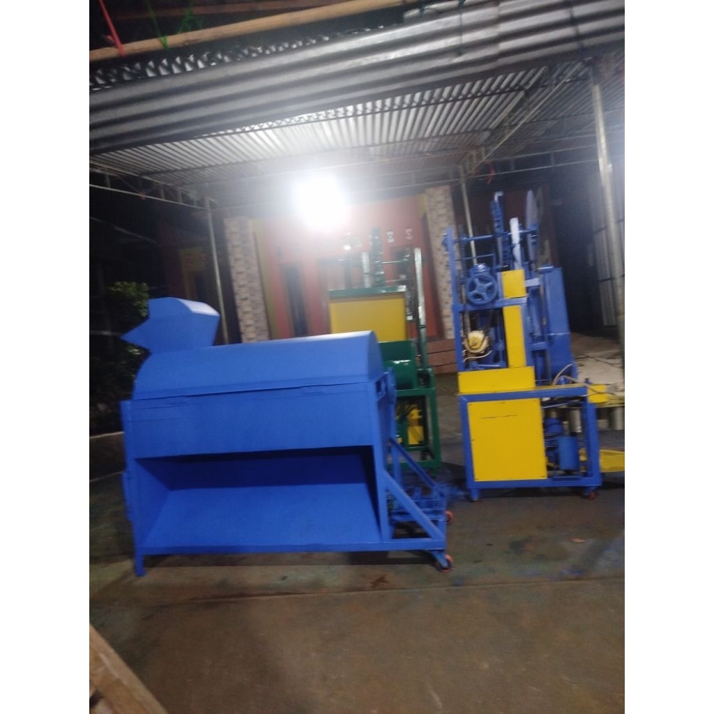 mesin press baglog jamur