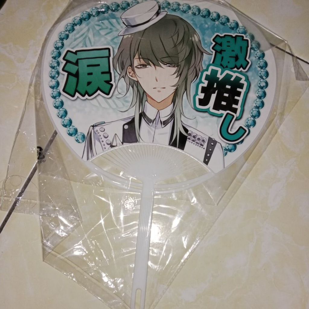Official merch kipas jumbo anime Tsukiuta Minaduki Rui