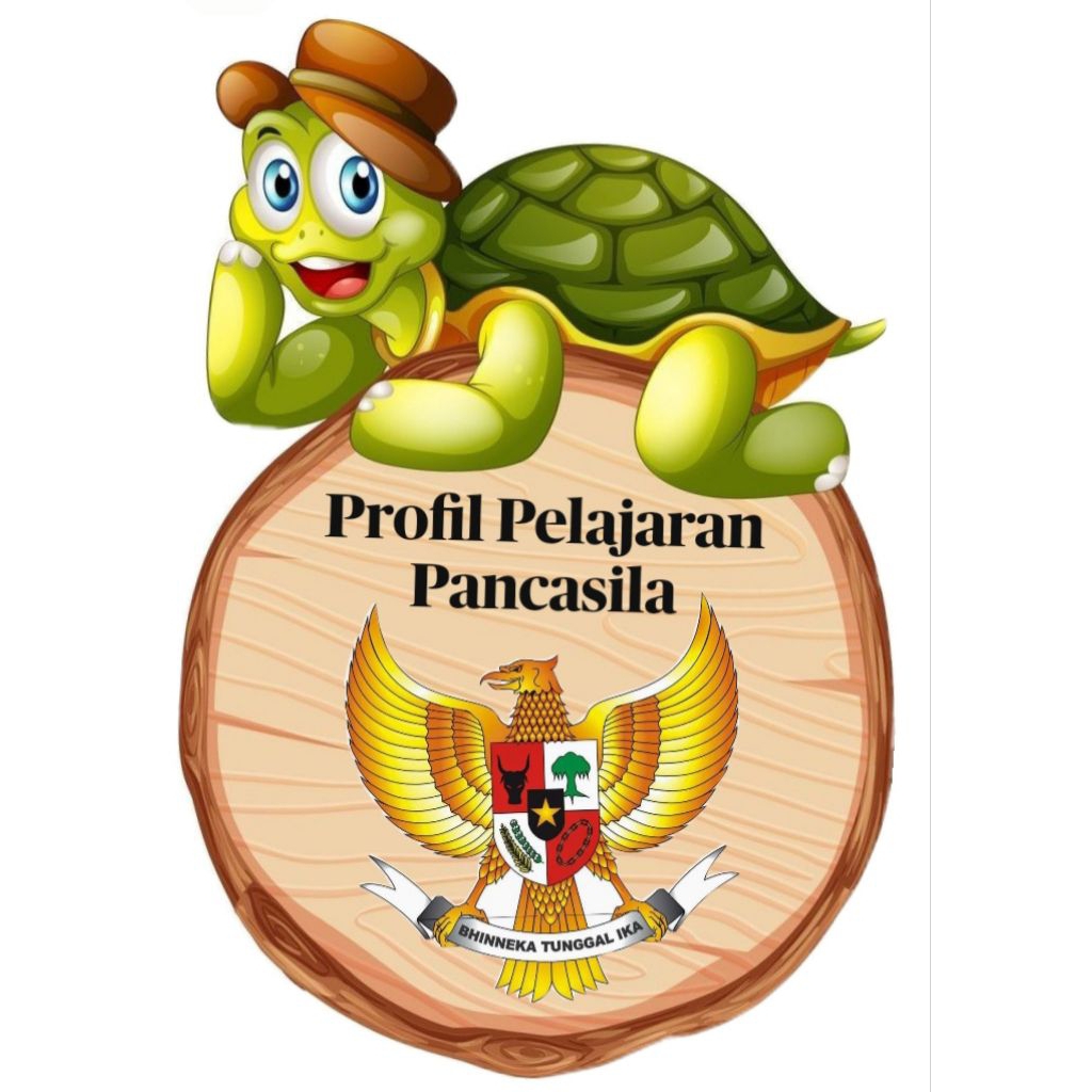 Poster edukatif kelas Profil pelajar pancasila