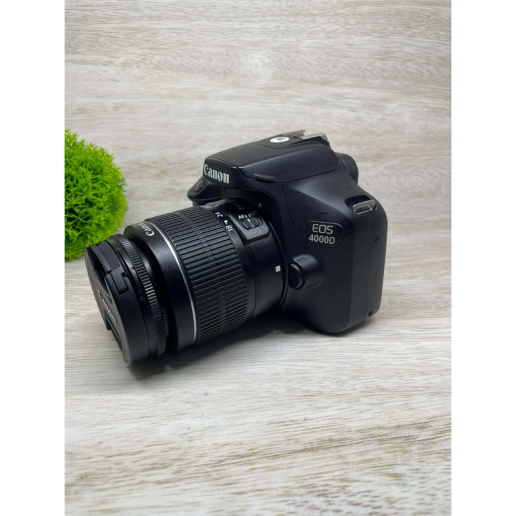 Canon 4000d lensa kit mulus SC 6rb
