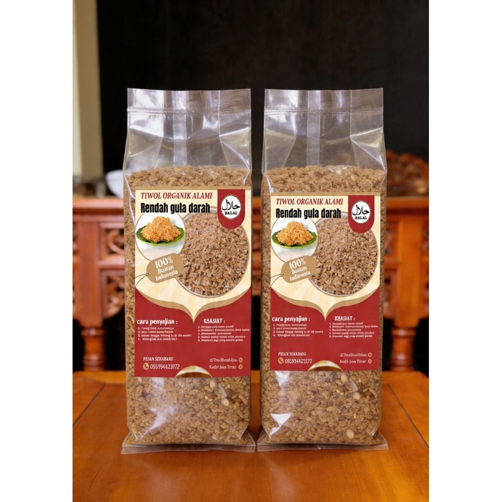 TIWUL INSTAN SINGKONG ORGANIK 500g / 1000g ORIGINAL KEDIRI / BY RASANESO 05
