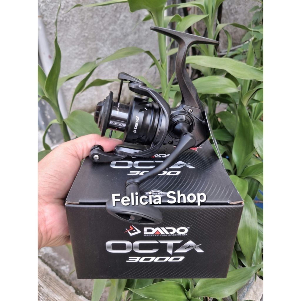 Reel Daido Octa 3000 Power handle Rel Rell Ril Riil Alat Gulungan Katrol Pancing