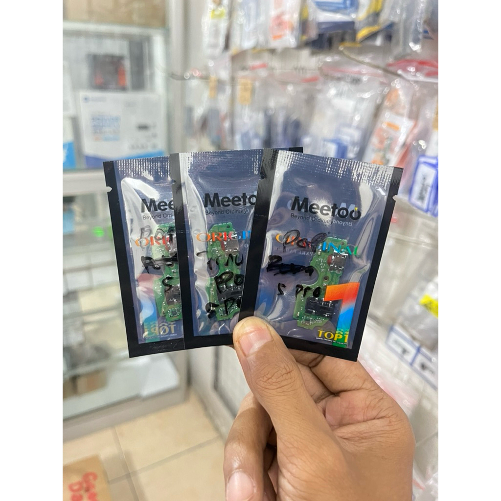 FLEXI CHARGER TECNO POP 5 PRO / POP 7 + IC ORG MEETOO PAPAN CAS ORIGINAL TERMURAH