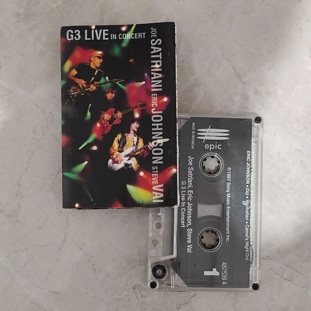 kaset g3 live concert