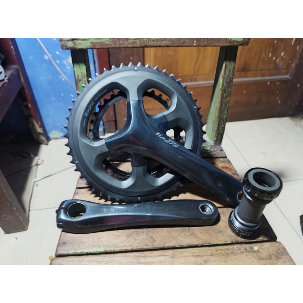 Crankset Shimano Tiagra 4700 50 34 + Bb Shimano