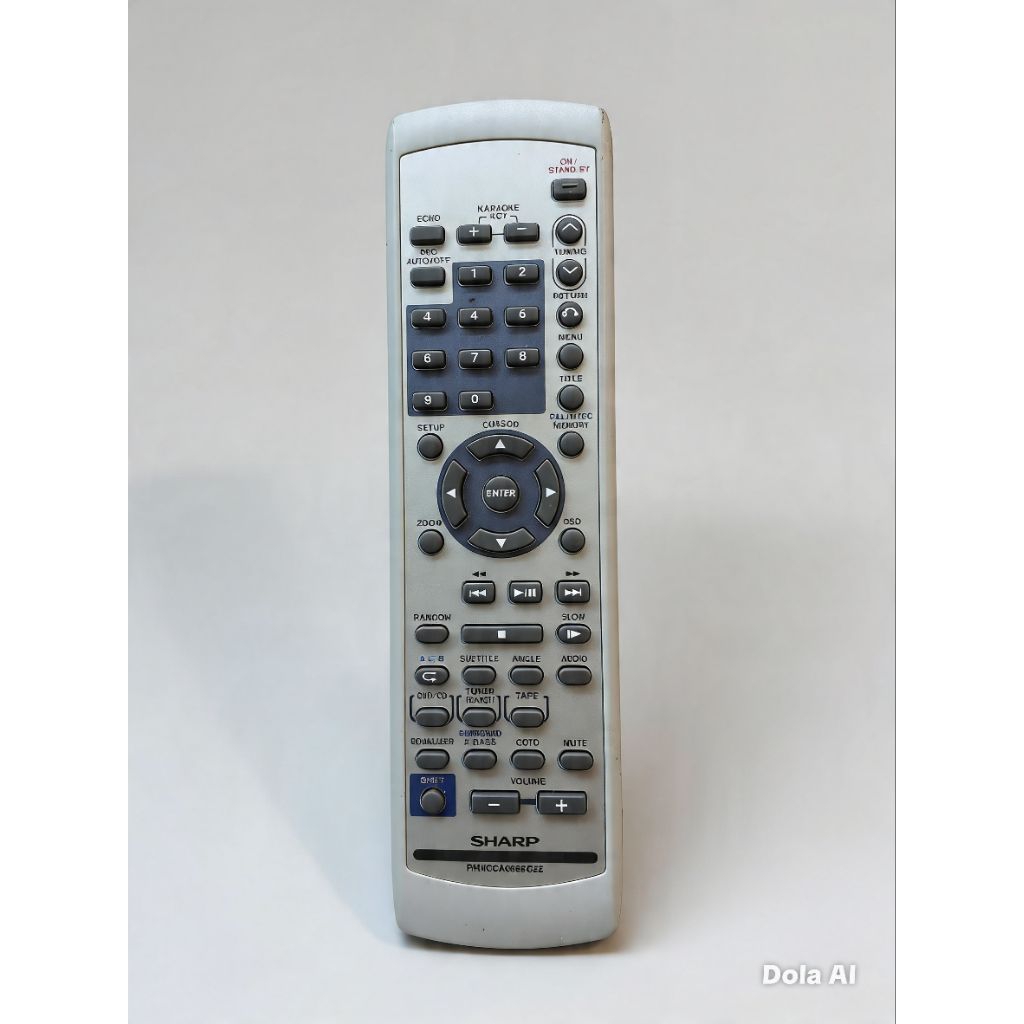 REMOTE REMOT HOME THEATER SHARP RRMCGA05BGZ ORIGINAL ASLI