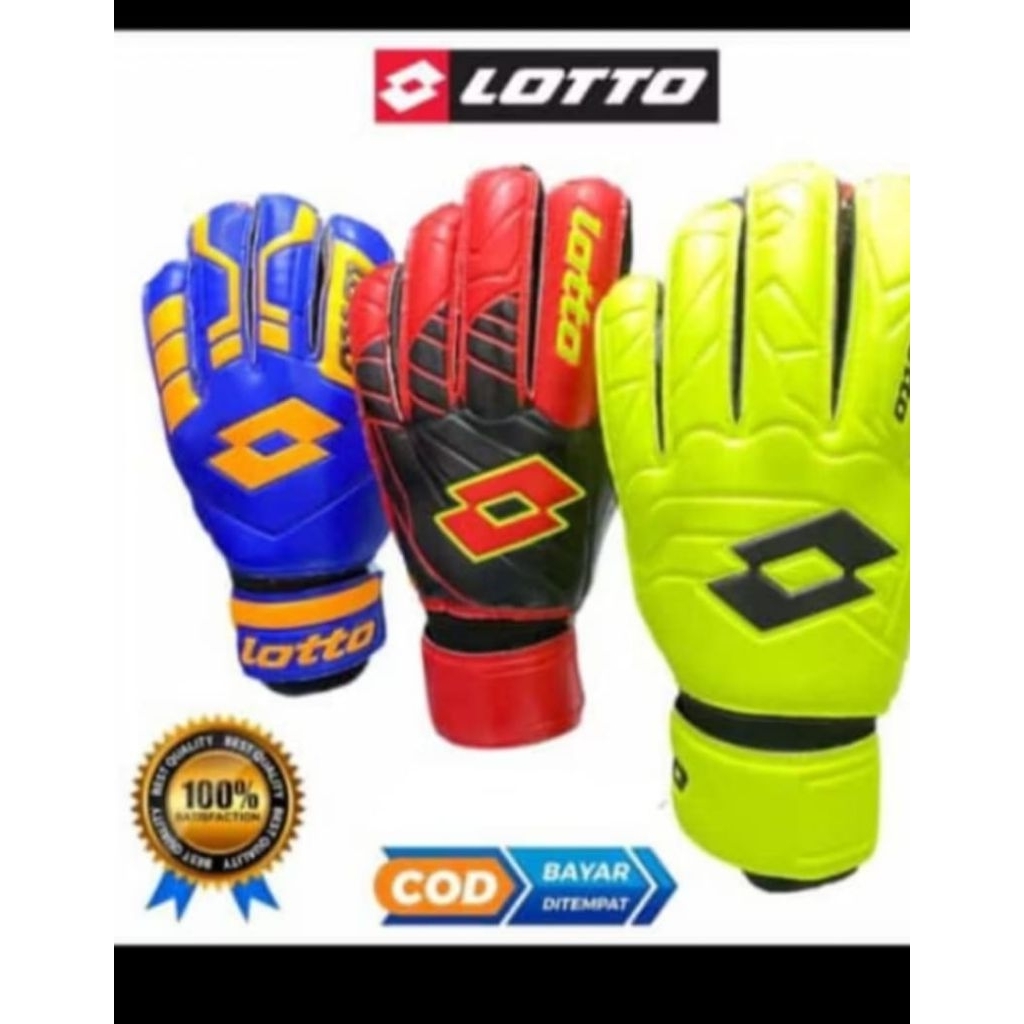 SARUNG TANGAN KIPER LOTTO ORIGINAL PAKISTAN