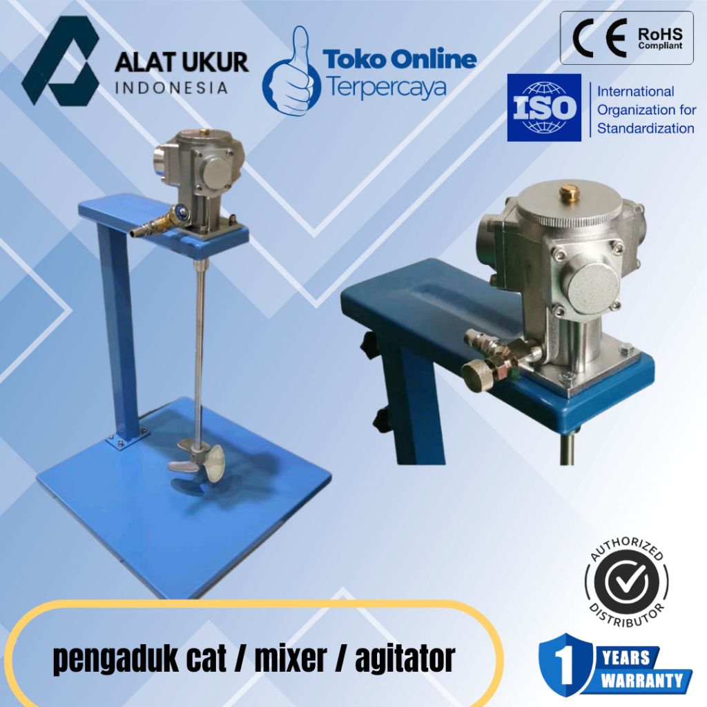 pengaduk cat / mixer / agitator