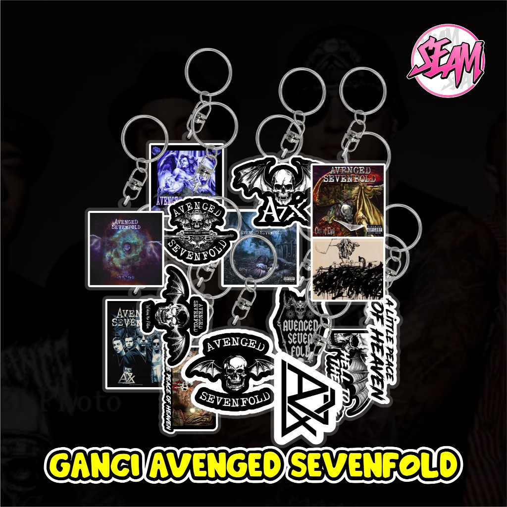 GANCI AVENGED SEVENFOLD GANTUNGAN KUNCI AVENGED SEVENFOLD