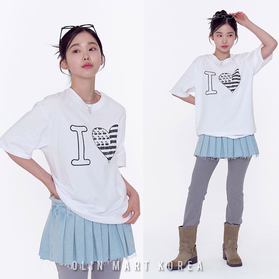 KIRSH_I LOVE KIRSH #WHITE