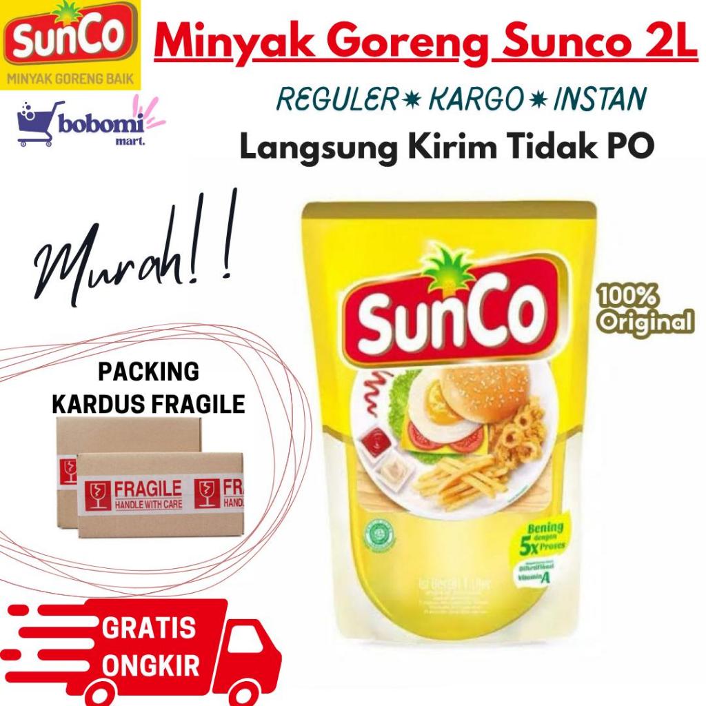 MINYAK GORENG SUNCO 2LITER/MINYAK GORENG MURAH/MINYAK MURAH/MINYAK GORENG SERBAGUNA/MINYAK