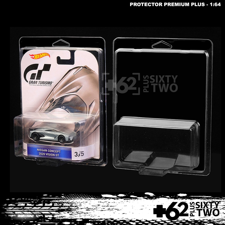 1 pcs Premium Plus protector mika protektor premium hot wheels mika protector blister ukuran khusus 