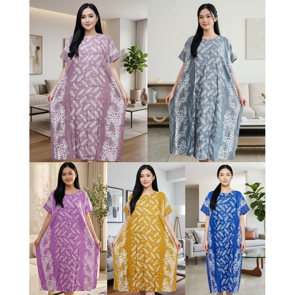Daster Lowo DNR Rayon Premium / Daster Lowo Busui Adem kekinian LD 140
