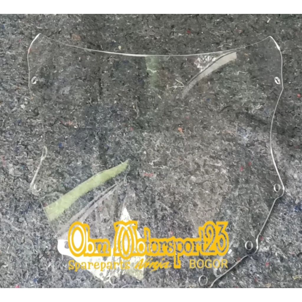 windshield atau visor ninja RR old standar bening