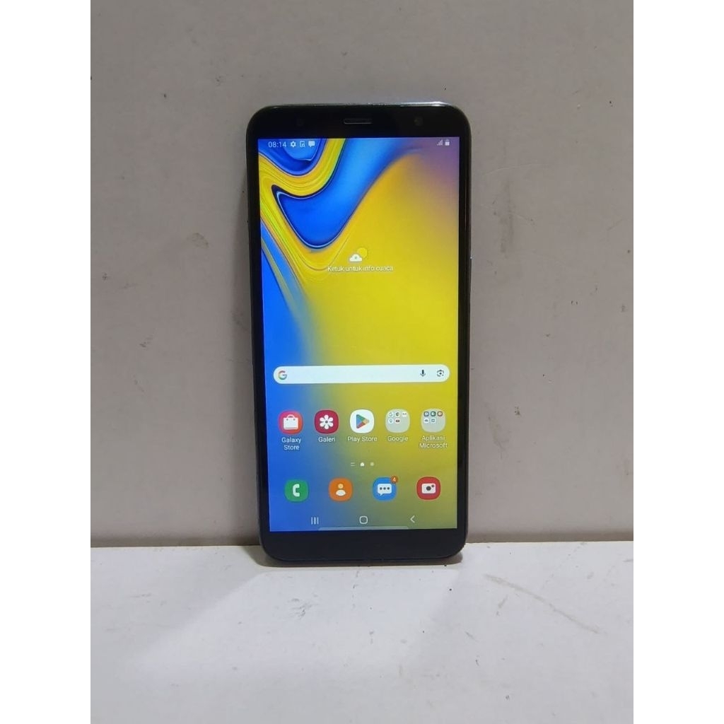 SAMSUNG GALAXY J6+ J6 PLUS (JARINGAN 4G) RAM 3/32GB HP SECOND ANDROID MURAH NORMAL SIAP PAKAI