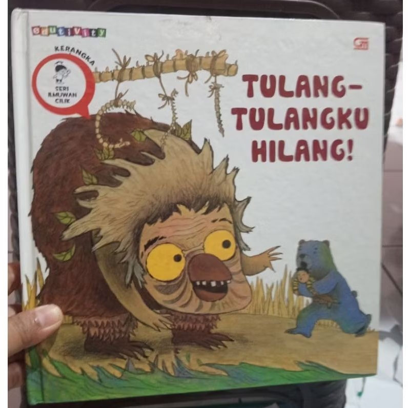 [Preloved] Seri ilmuwan cilik judul tulang-tulangku hilang