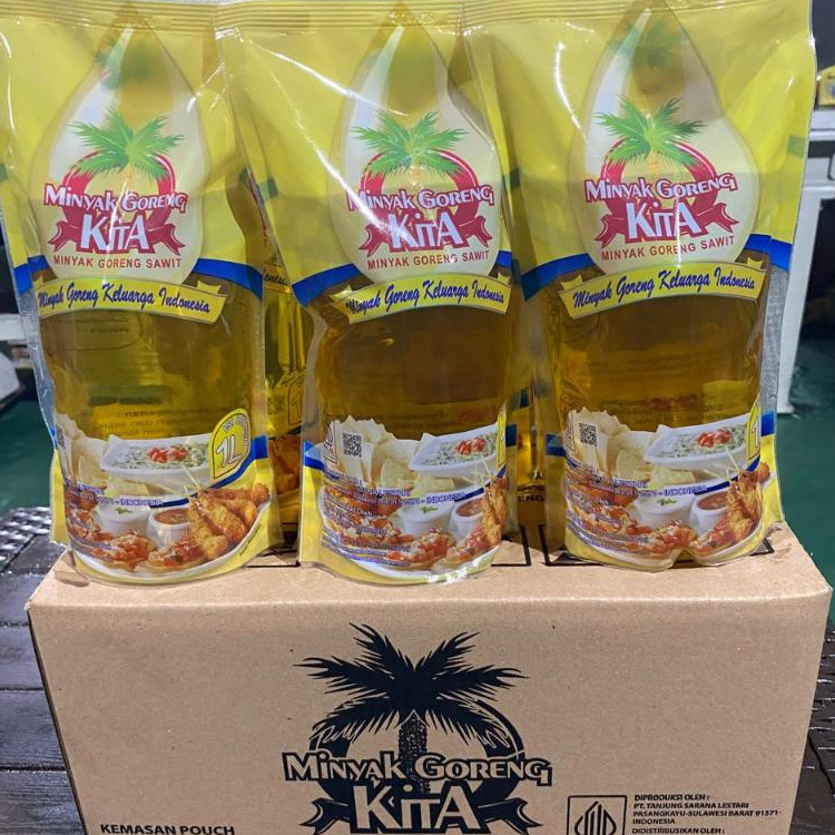 Minyak Premium Minyak Goreng Kita 1 Liter Pouch - Praktis, Ekonomis, Alami
