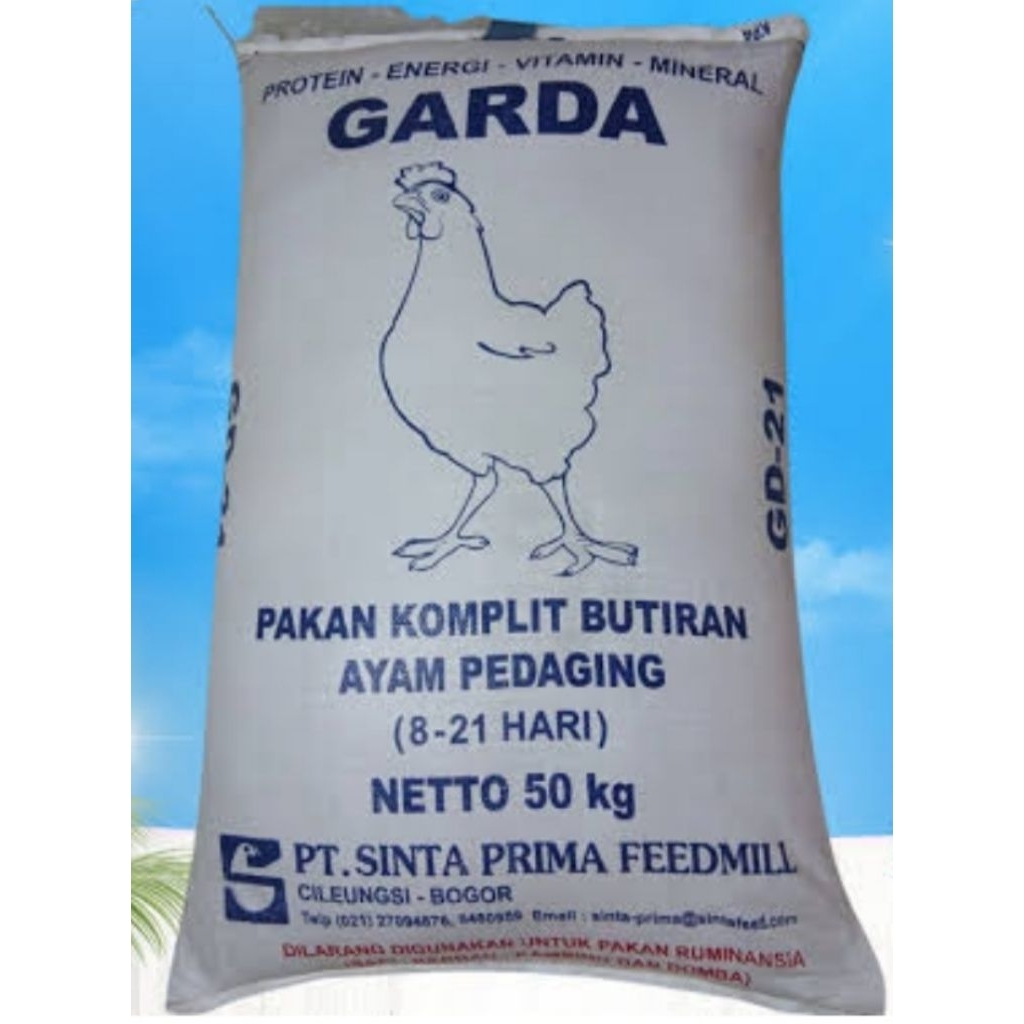 Sinta garda pakan komplit ayam pedaging