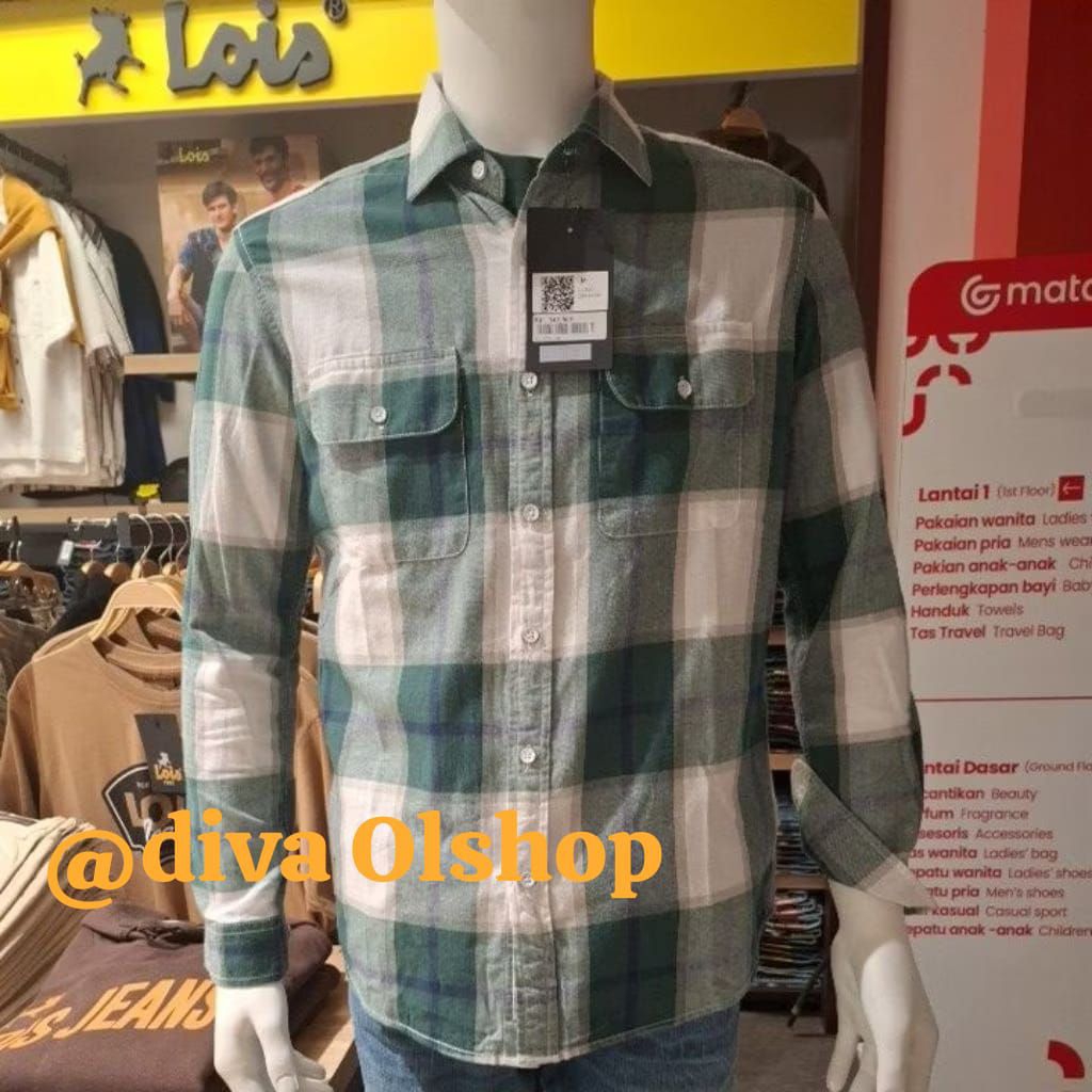 LOIS ORIGINAL KEMEJA LENGAN PANJANG