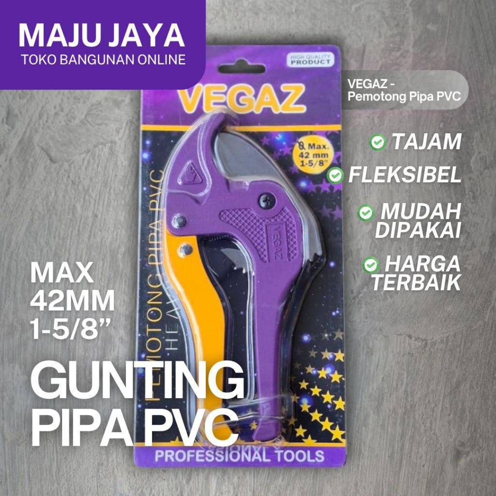Gunting pipa PVC Vegas gunting paralon pvc