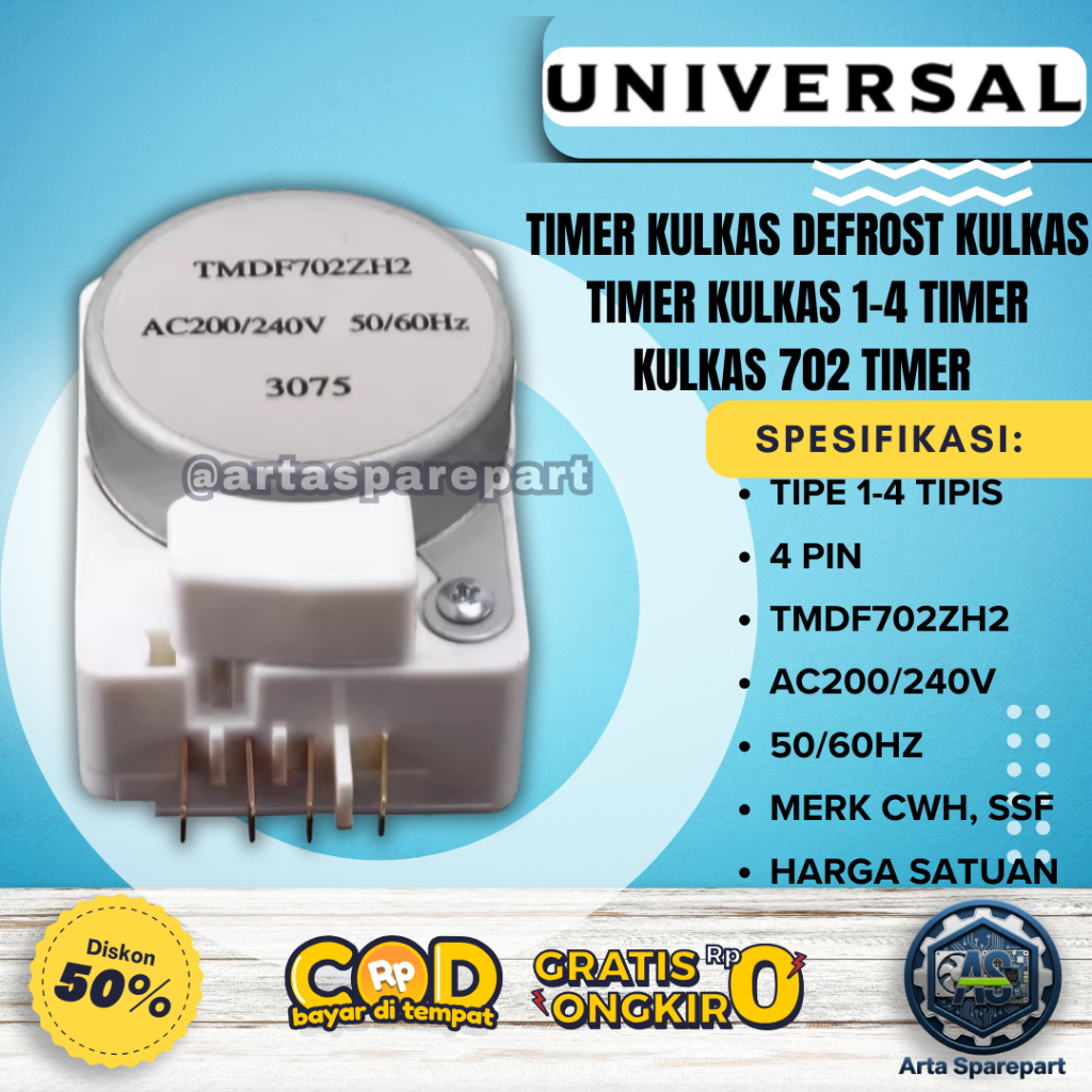 TIMER KULKAS DEFROST KULKAS TIMER KULKAS 1-4 TIMER KULKAS 702