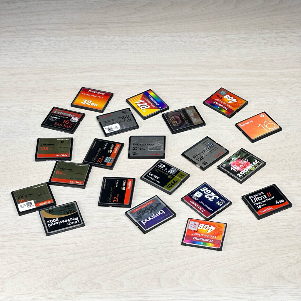 Memory CF (Compact Flash) 64GB | 32GB | 16GB | 4GB