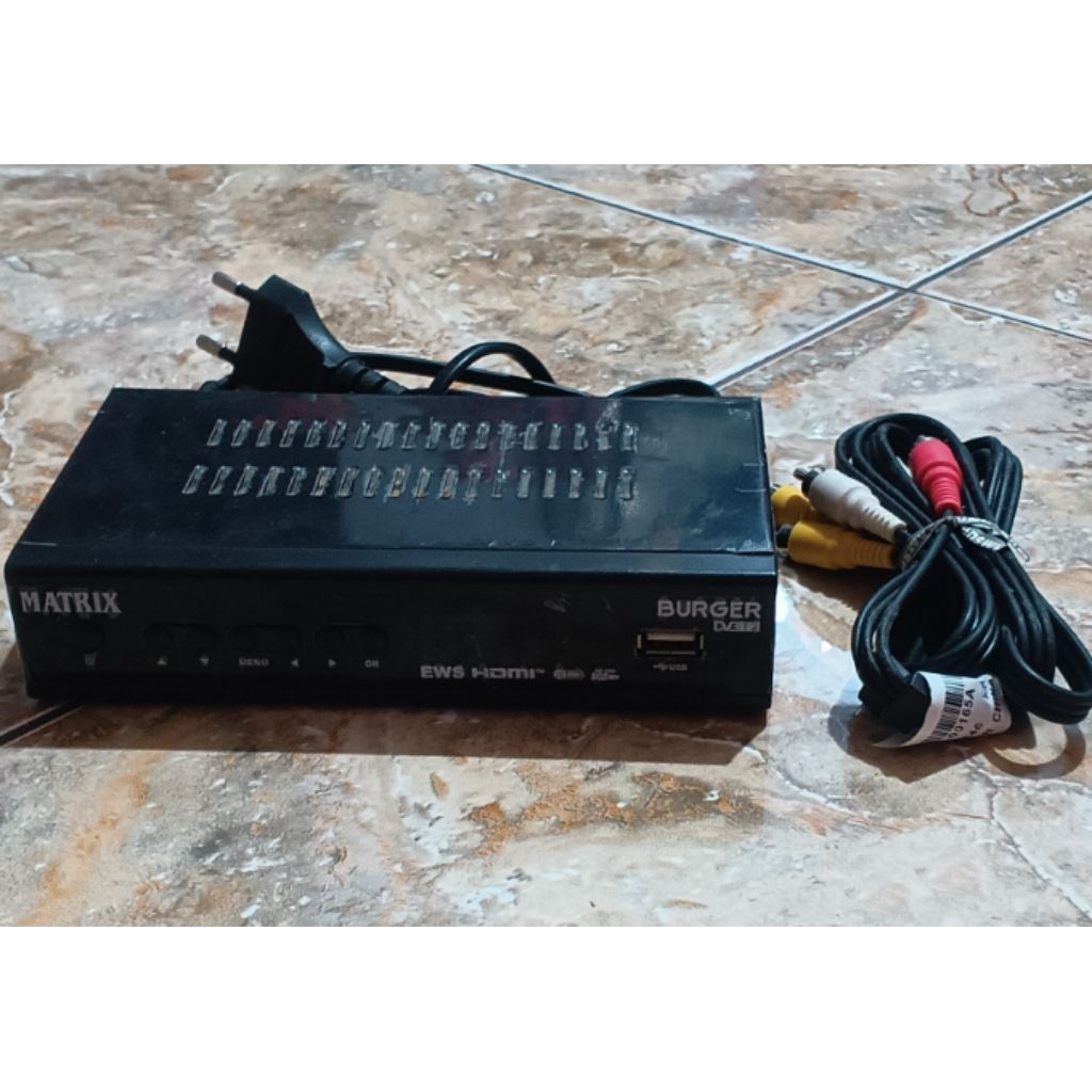 (SECOND) STB Matrix Burger tanpa remote