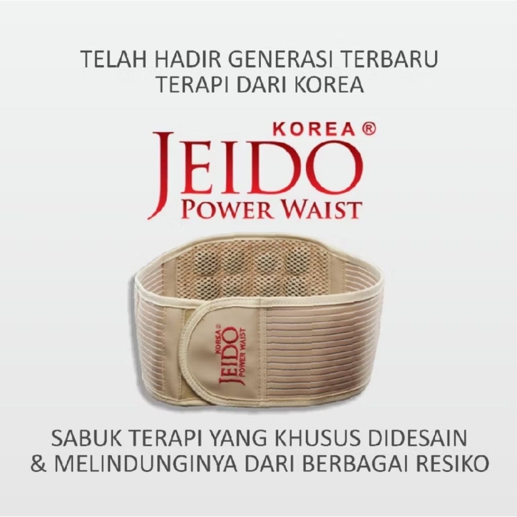 Cuci gudang Korset terapi asli korea JEIDO POWER WAIST - Korset terapi pinggang dan punggung far inf