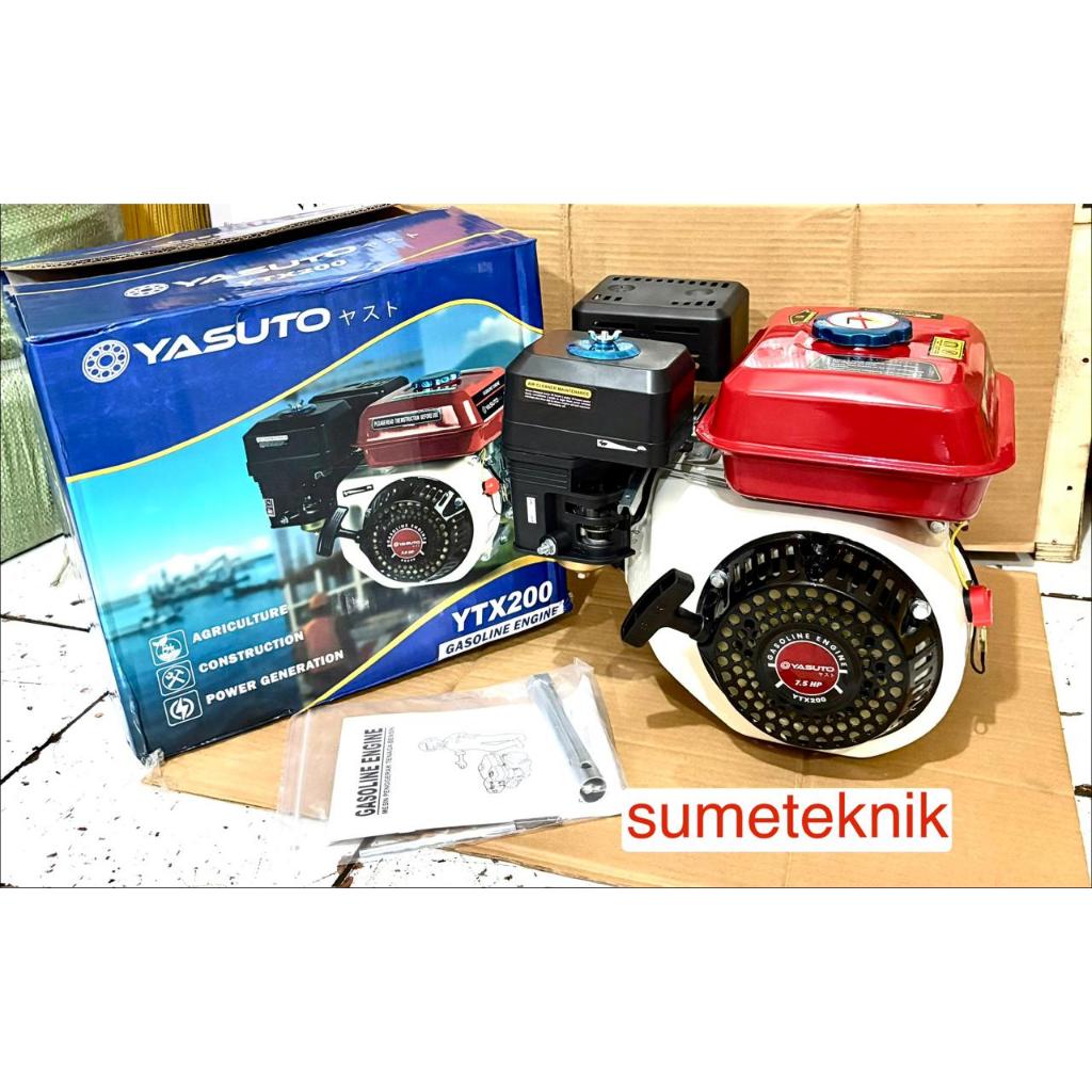 Engine GX200 Yasuto YTX200 Mesin Penggerak GX200 4Tak Yasuto GX200 6,5HP (7,5HP)