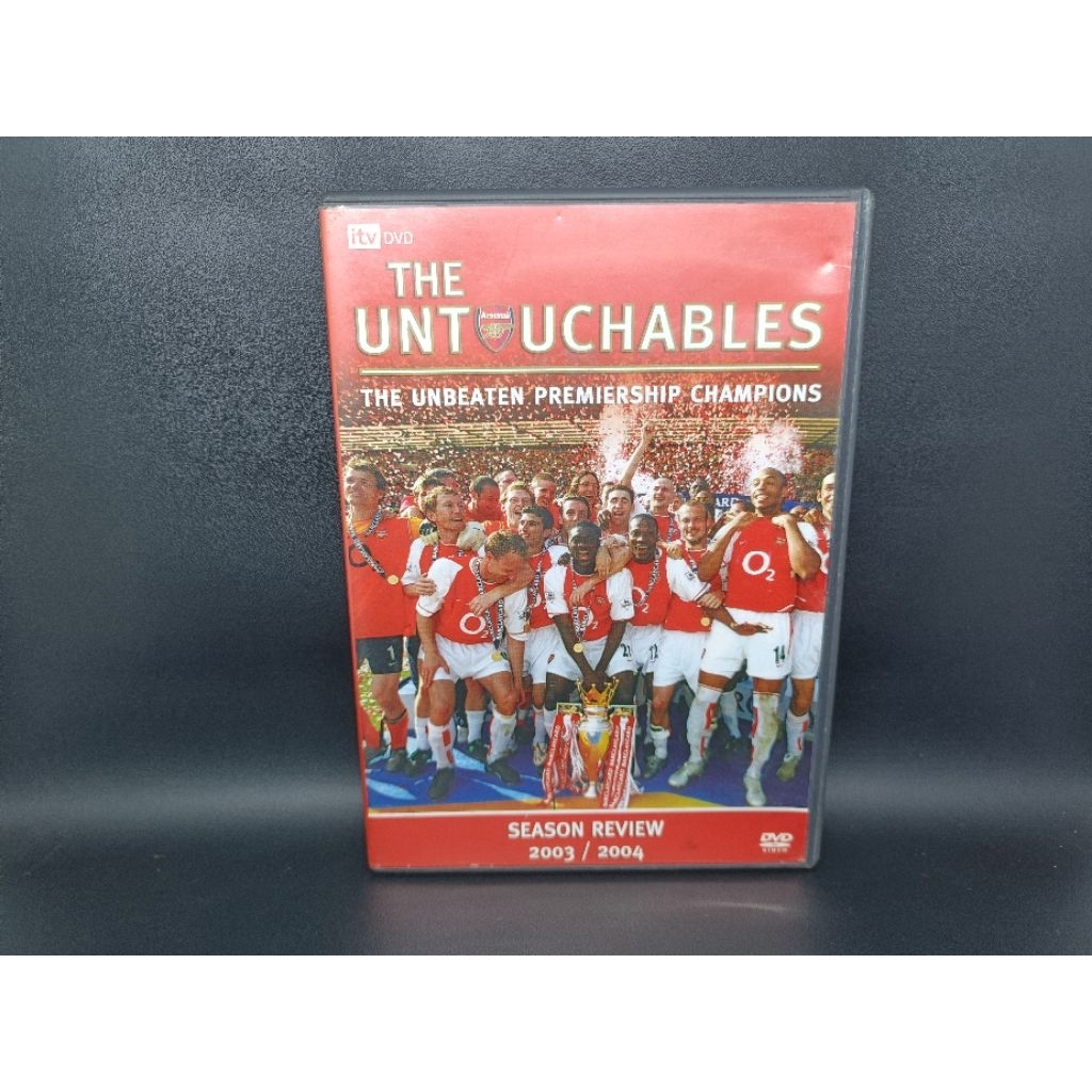 DVD MOVIE ORIGINAL UK . ARSENAL . SEASON REVIEW 2003-2004