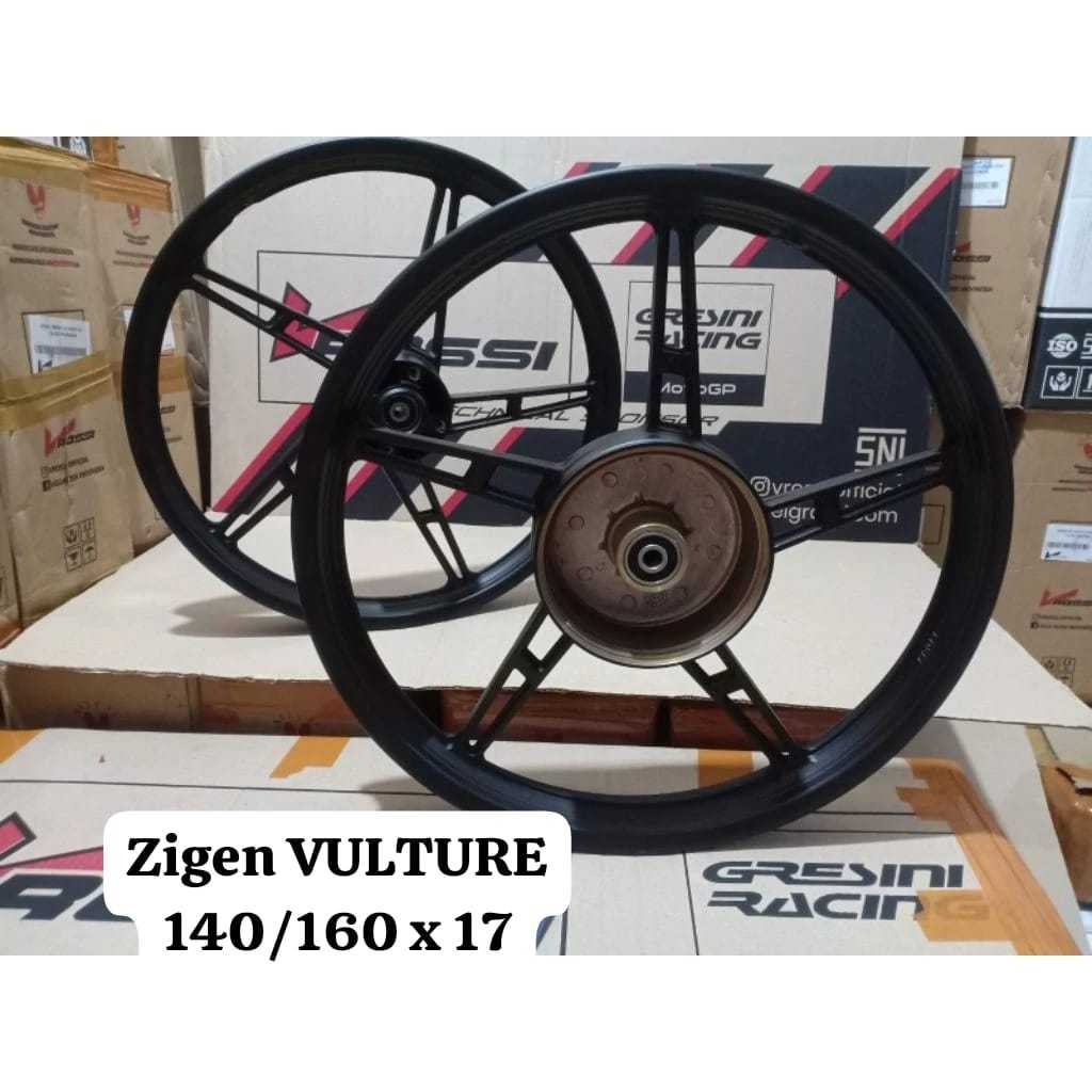 COD (HARGA SEPASANG) Velg Zigen Vulture Palang 5 Standart Jupiter MX / Jupiter Z / Jupiter Z New / M