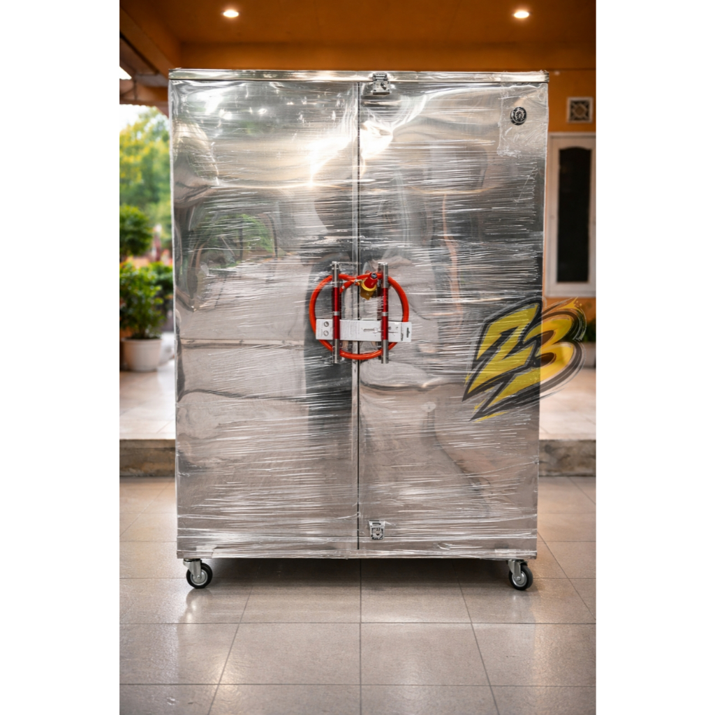 Pengering FoodTray / Ompreng MBG Stainless 216 Tray