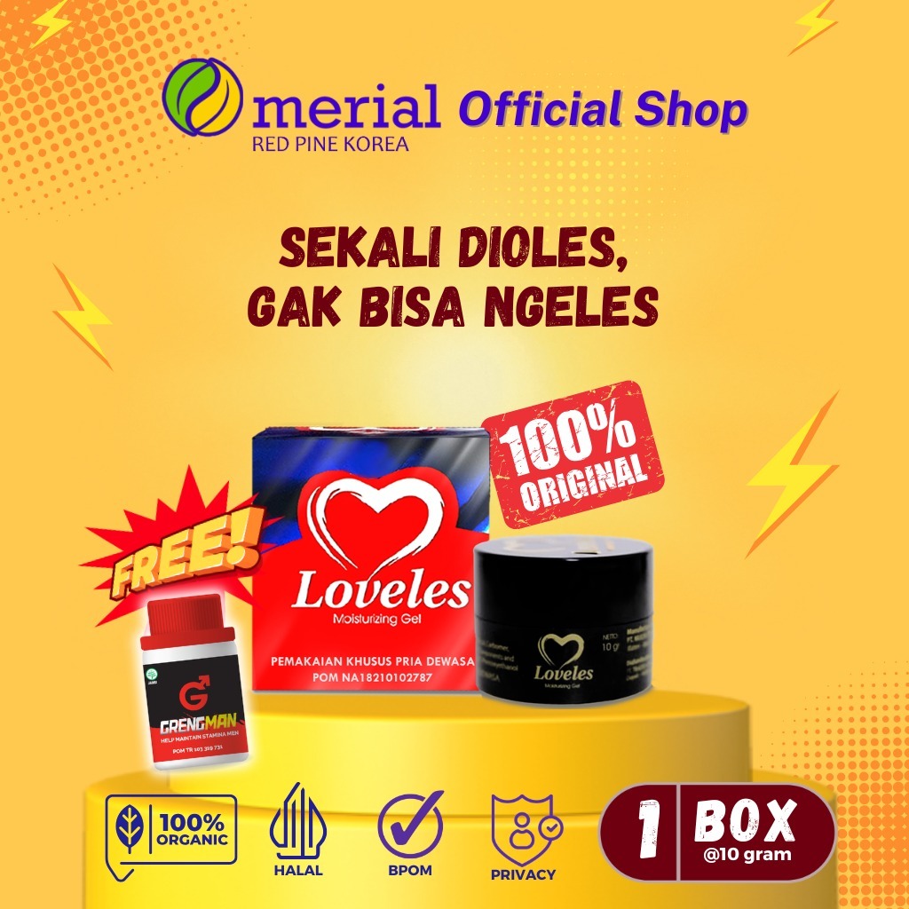 Loveles Pot / Moisturizing Gel Pria