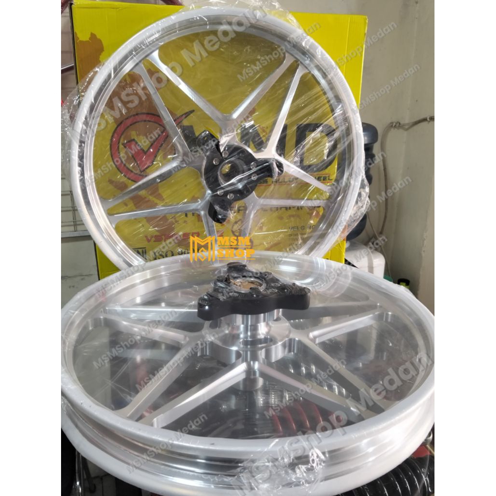 Velg VND V Speed V2 Ring 17 Nmax New Turbo Neo, Nmax Old Pelak Bintang Ring 17 R17