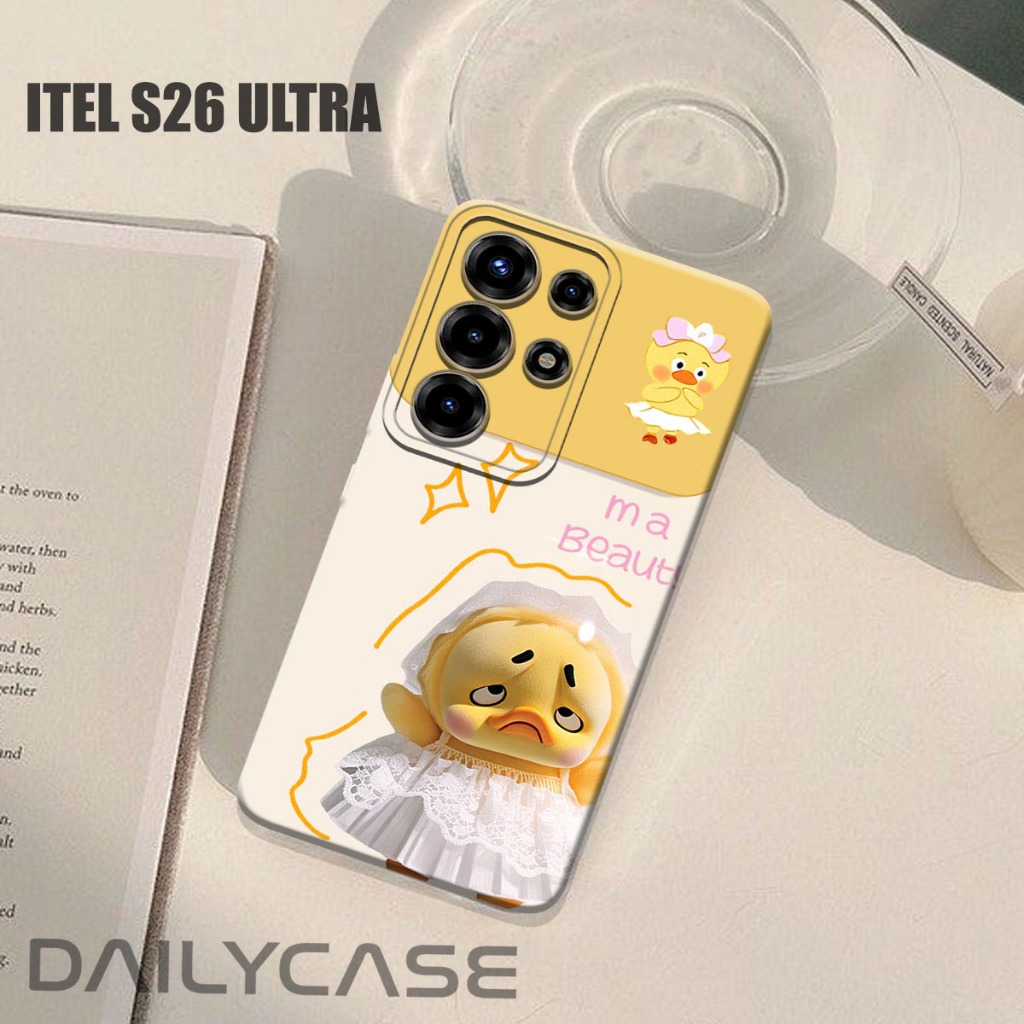 (DC04) Case ITEL S26 ULTRA Softcase Terbaru 2026 Lucu Aesthetic Terbaru Custom Cewek Cowok Chasing h