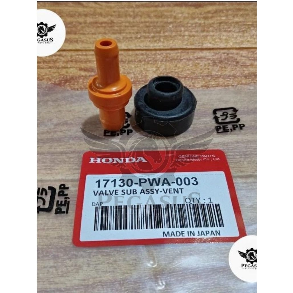VALVE PCV VALVE VENTILATOR PCV HONDA JAZZ GD3 17130-PWA-003